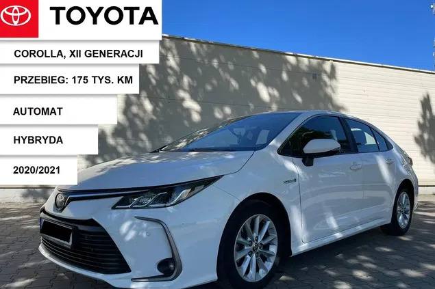 toyota corolla białystok Toyota Corolla cena 72900 przebieg: 175000, rok produkcji 2020 z Białystok